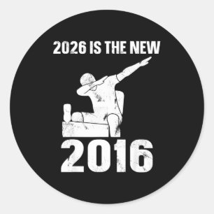 2016 Meme Runder Aufkleber