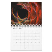 2016 Moderne Abstrakte Kunst Kalender (Feb 2026)