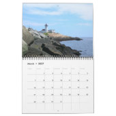 2016 New England Leuchtturm-Kalender Kalender (Mär 2027)