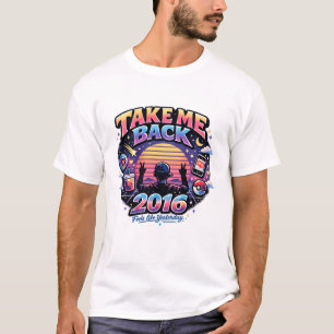 2016 (Nostalgie 2016 Reset) T-Shirt   Retro 2016 