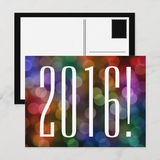 2016 POSTKARTE (Vorne/Hinten)