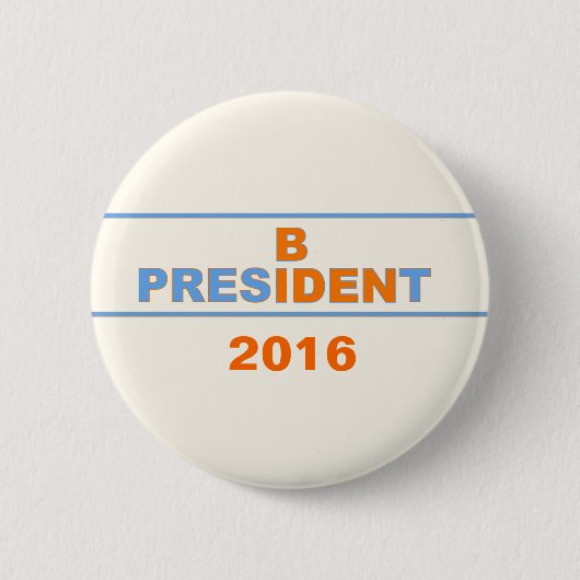2016 Präsident Biden Button (Vorderseite)