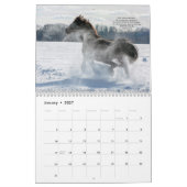 2016 Rind-Pferdekalender mit Bibel-Versen Kalender (Jan 2027)