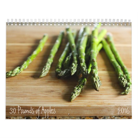 2016 roher Bestandteil-Kalender Kalender (Titelbild)