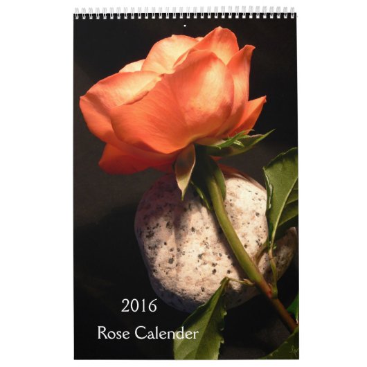 2016 Rosenkalender Kalender (Titelbild)