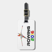 2016: Rudern Gepäckanhänger (Vorderseite vertikal)