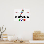 2016: Rudern Poster (Küche)