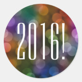 2016 RUNDER AUFKLEBER (Vorderseite)