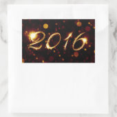 2016 (Scheinwerfer) Rechteckiger Aufkleber (Tasche)