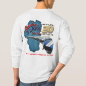 2016 Schlangen-lange Hülse * (FRONT u. Rückseite) T-Shirt (Rückseite)