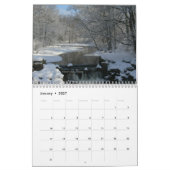 2016 Schöner New England Kalender (Jan 2027)
