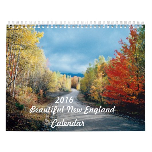 2016 Schöner New England Kalender (Titelbild)
