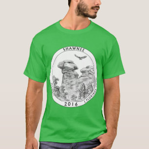 2016 Shawnee Illinois Quarter Print für Tasse T-Shirt