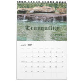 2016 Single "Kaskadierte Ruhe" Kalender (Mär 2027)