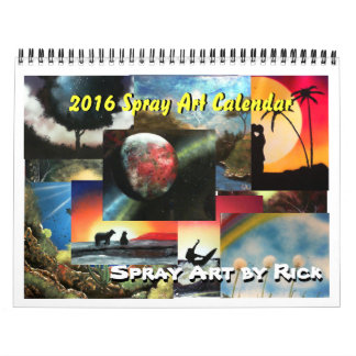 2016 Spray-Kunst-Kalender Kalender