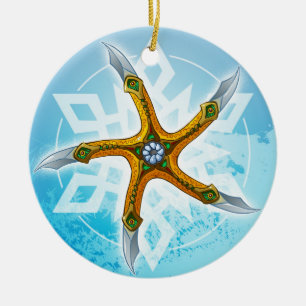 2016 Spulen-Fantasie-Verzierung Keramik Ornament