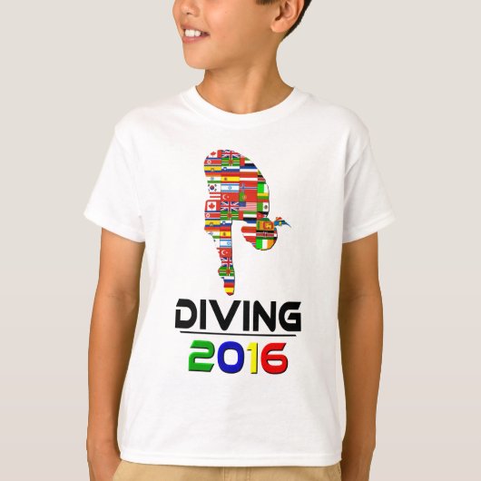 2016: Tauchen T-Shirt (Vorderseite)