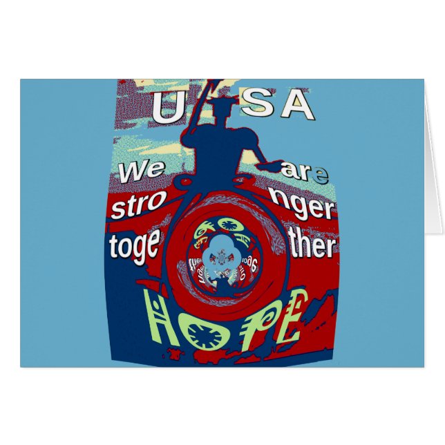 2016 USA haben einen Nizza Day Hillary Stronger ge (Vorderseite (Horizontal))