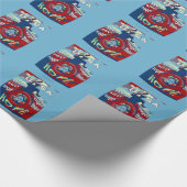 2016 USA haben einen Nizza Day Hillary Stronger ge Geschenkpapier (Ecke)