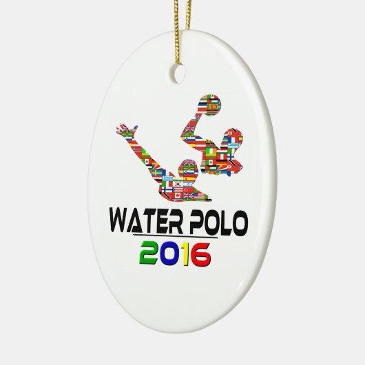 2016: Wasserball Keramikornament (Links)