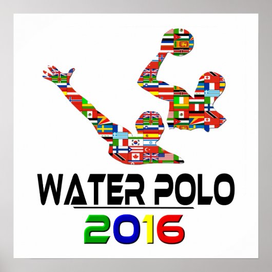 2016: Wasserpolo Poster (Vorne)