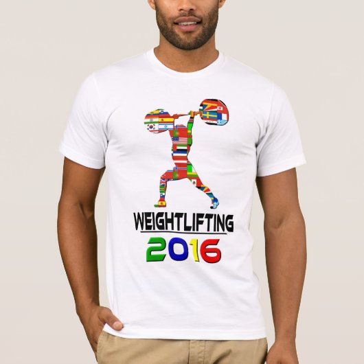 2016: Weightlifting T-Shirt (Vorderseite)