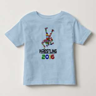 2016: Wrestling Kleinkind T-shirt