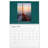 2016 Ziegen-Inselskiff-Kalender - 2017 Daten Kalender (Feb 2027)