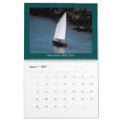 2016 Ziegen-Inselskiff-Kalender - 2017 Daten Kalender (Mär 2027)