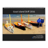 2016 Ziegen-Inselskiff-Kalender - 2017 Daten Kalender (Titelbild)