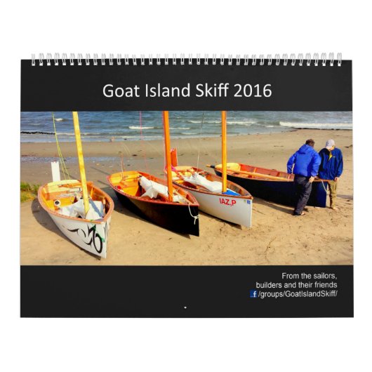 2016 Ziegen-Inselskiff-Kalender - 2017 Daten Kalender (Titelbild)