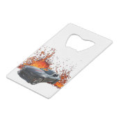 2017 50 Jahre Chevy Camaro Geldbeutel Flaschenöffner (Rückseite Schrägansicht)