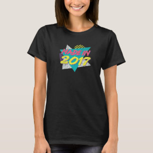 2017, 90er Retro, 6. Geburtstag T-Shirt