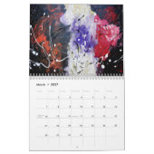 2017 abstrakter Kalender (Mär 2027)