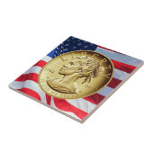 2017 American Liberty 225-jähriges Gold-Coin Fliese (Seite)