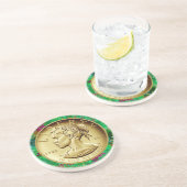 2017 American Liberty 225-jähriges Gold-Coin Getränkeuntersetzer (Seite)