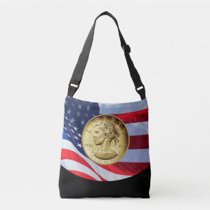 2017 American Liberty 225-jähriges Gold-Coin Tragetaschen Mit Langen Trägern