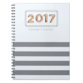 2017 Ballon-Notizbuch Notizblock (Vorderseite)