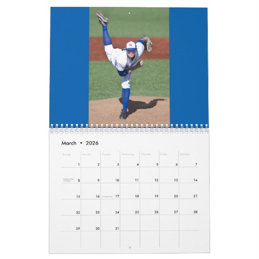 2017 Baseball Calendar-HAMbyWhiteGlove Kalender (Mär 2026)