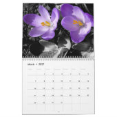 2017 Blumenkalender Kalender (Mär 2027)
