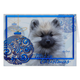2017 Collector's Keeshond Weihnachtskarte