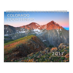 2017 Colorado Fourteerners Kalender