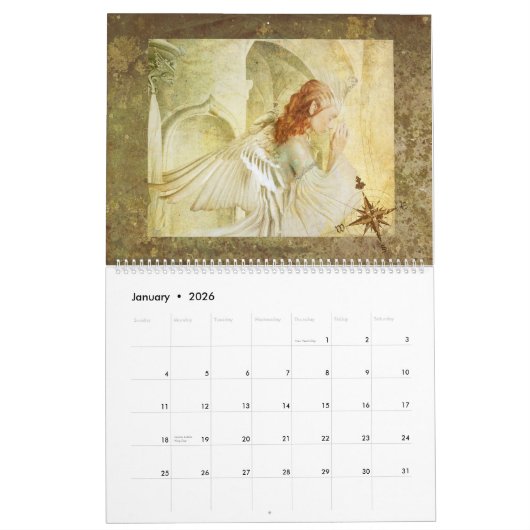 2017 Engels-Kalender Kalender (Jan 2026)