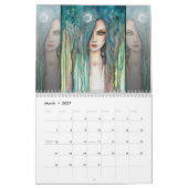 2017 Fantasy Faces Art Calendar Molly Harrison Kalender (Mär 2027)