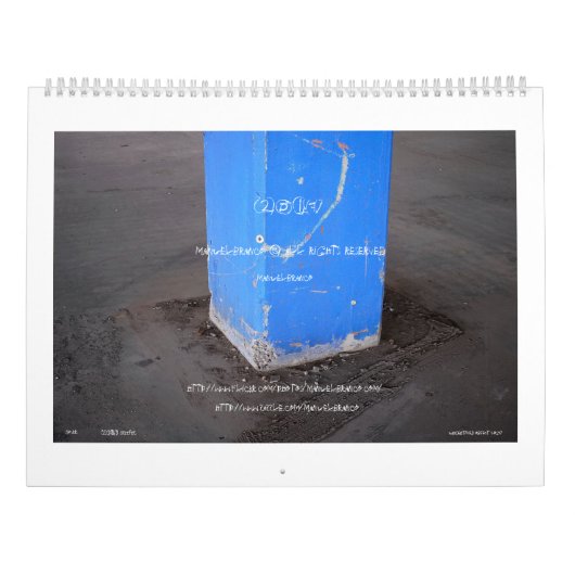 2017 Fotografic ART CALENDAR, Handwerk Kalender (Rückseite)