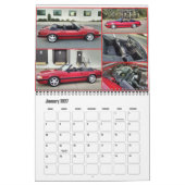 2017 Foxbody-Kalender im Südosten Kalender (Jan 2027)