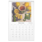 2017: Gemälde von Sarah Sedwick Kalender (Mär 2026)