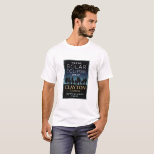 2017 GesamtSonnenfinsternis - Clayton, GA T-Shirt