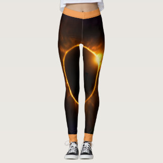 2017 GesamtSonnenfinsternis Leggins