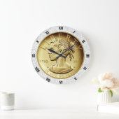 2017 GOLD LADY LIBERTY COIN GROßE WANDUHR (Zuhause)